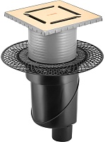 BERGES Wasserhaus Душевой трап Platz Norma 150 092059 золото глянец